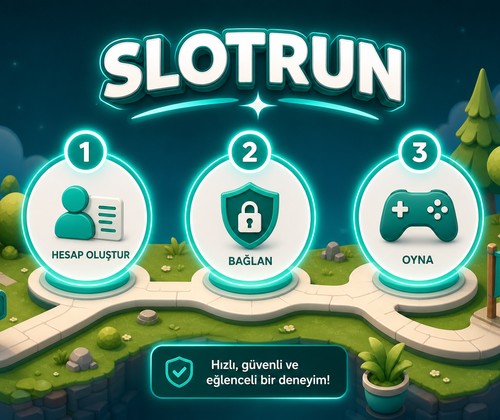 Slotrun Giriş Adımları Görsel